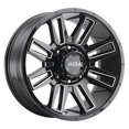 thumbnail image 2 of 20" Black With Natural Accents Apocalypse 236 Wheel by Ultra Wheel 236-2187BM25, 2 of 2