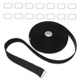 thumbnail image 1 of Moluckfu 1Jgo Adjustable Tie Wrap Negro Con Gancho Y Lazo Para Organizar Cables Fácilmente Y Reutilizable, 1 of 7