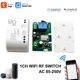 thumbnail image 4 of 1CH 85-250V 10A Interruptor Inteligente Tuya, MóDulo de Relé de AutomatizacióN APP Control Remoto, Interruptor InaláMbrico Wifi Puerta Abierta 433MHZ, 4 of 5