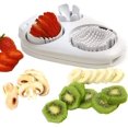 thumbnail image 4 of Egg Cutter 3 in 1 Stainless Steel Mushroom Cutter, 4 of 5