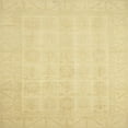 thumbnail image 1 of Ahgly Company Machine Washable Indoor Square Abstract Chrome Gold Yellow Area Rugs, 6' Square, 1 of 7
