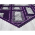 thumbnail image 4 of Rectangle Tillie Purple Shag 8 ft. x 10 ft. Area Rug for Entryway, Living Room, Dinning Room, etc., 4 of 7
