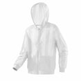 thumbnail image 2 of Dianli Gifts Ultra Thin Hollow Out Mesh Sunscreen Jacket, Breathable Zip Pocket Long Sleeve Coat, Quick Dry Fashion Outdoor Fishing Casual Outwear for Men White XXXL, 2 of 8