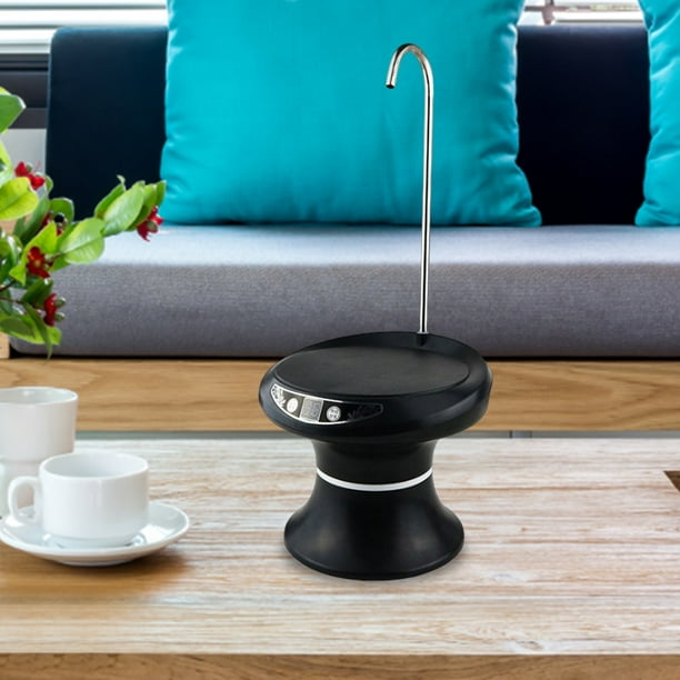 Dispensador automático de agua de escritorio Bomba de agua de bandeja inteligente de bajo ruido (negro) Sywqhk Libre de BPA