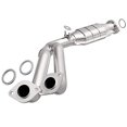 thumbnail image 1 of MagnaFlow Direct-Fit Catalytic Converter California Grade CARB Compliant 447103 - Stainless Steel Main Piping, 41.25in Overall Length, No O2 Sensor - SUV CA Legal Replacement, 1 of 4
