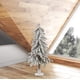thumbnail image 4 of Árbol de Navidad Alpino Nevado Vickerman de 90 cm con Tronco de Madera Real, 4 of 4