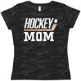 thumbnail image 3 of Inktastic Hockey Mom- stick and puck Women's T-Shirt, 3 of 5