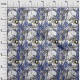 thumbnail image 3 of oneOone Rayon Medium Blue Fabric Kids Animal Sewing Craft Projects Fabric Prints By Yard 56 Inch Wide, 3 of 4
