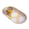 thumbnail image 3 of Red Pomegranate Thassos 2 Piece Condiment Server Set, 3 of 3