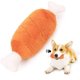 thumbnail image 2 of Juguetes chirriantes para perros, juguetes para masticar cachorros, juguete de peluche indestructible para perros, juguete duradero para cachorros y perros pequeños, juguete de peluche para perros de 3 piezas Rojo Verde, 2 of 5