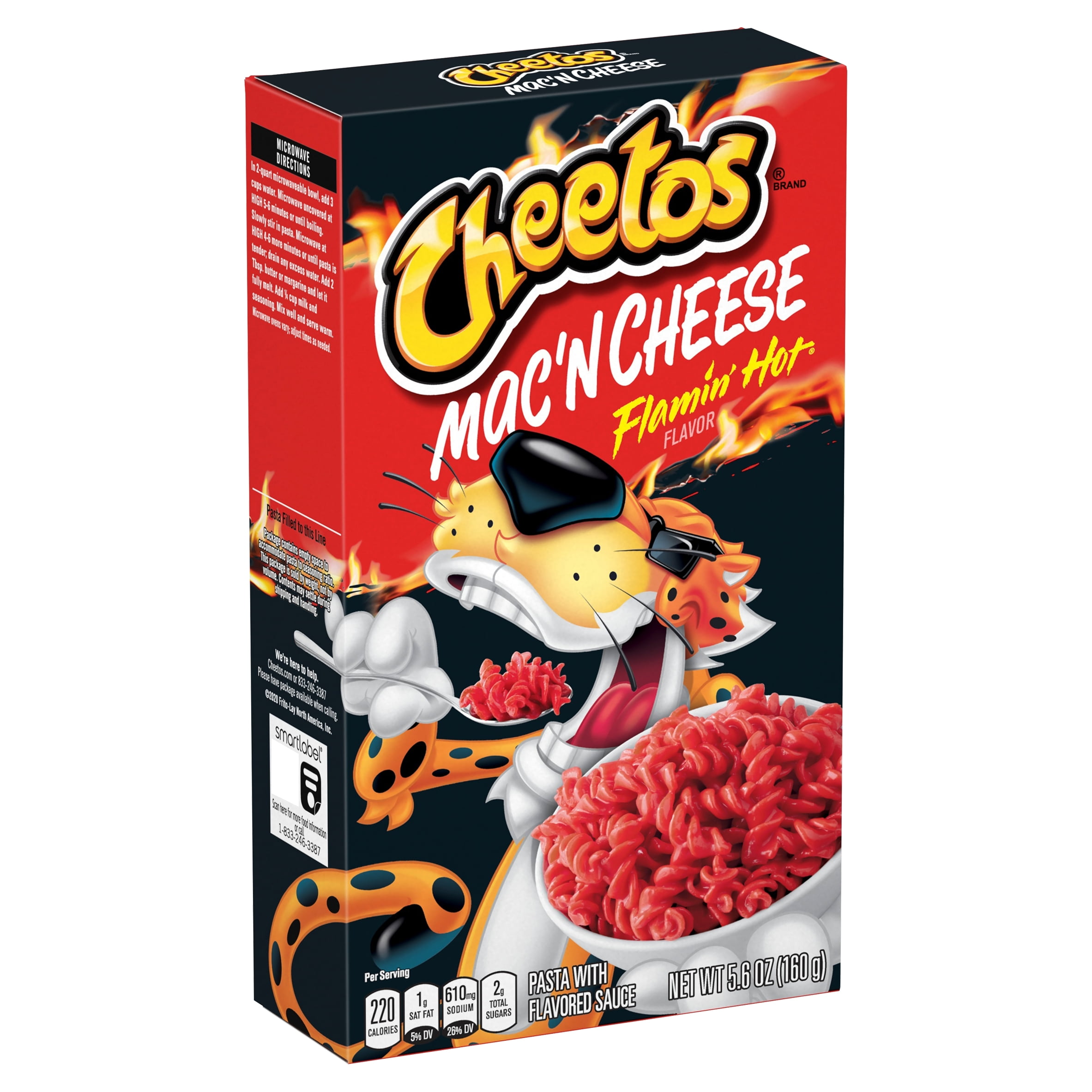Cheetos Flamin Hot Flavor Mac N Cheese 5 6 Oz Walmart Com Walmart Com
