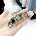 thumbnail image 5 of Windfall Women Hair Claw Clips, Shiny Barrette Headwear Non Slip Hair Clip Rhinestone Clamps Strong Hold Hair Catch Styling Accessories Ponytail Holder, 5 of 7