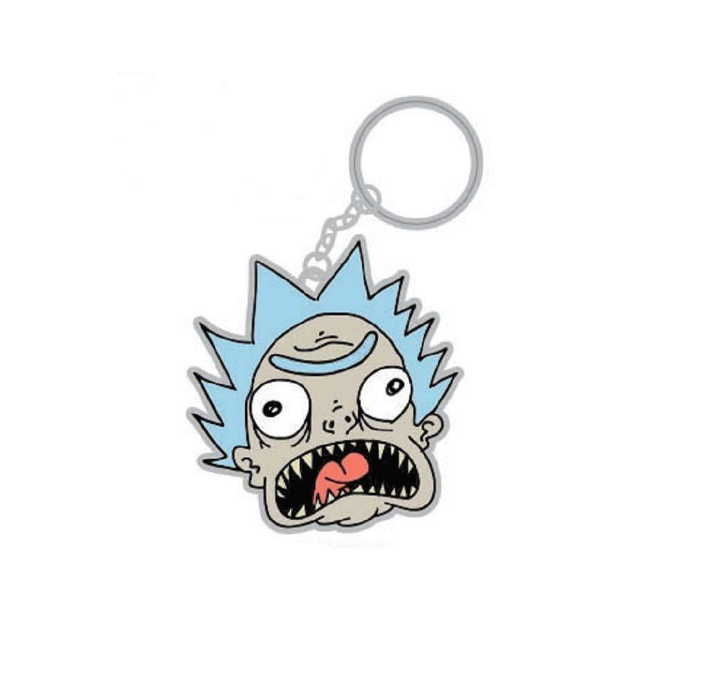Metal Key Chain RICK & MORTY STAR Officially Licensed