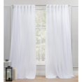 thumbnail image 4 of Exclusive Home Rideaux Catarina Couches Solides Blackout et Transparent Caché Tab Haut Rideaux, 52x96, Hiver, 4 of 4