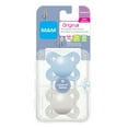 thumbnail image 3 of MAM Start Matte Newborn Pacifiers (2 pack, 1 Sterilizing Pacifier Case), Newborn Baby Boy Pacifiers, Best Pacifier for Breastfed Babies, Self Sterilizing Baby Pacifier Case, 3 of 4