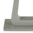 thumbnail image 6 of !nspire Contemporary MDF & Glass Dining Table w/Extension - Warm Grey, 6 of 7