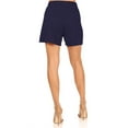 thumbnail image 3 of Women's Relaxed Fit Elastic Waistband Shorts for Summer Outfits, 3 of 3