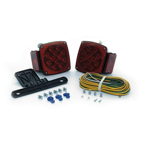 Uriah Products Submersible LED Tail & Turn Light Kit for Trailers Under 80 In