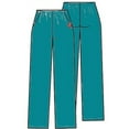 thumbnail image 2 of Dickies Women's Elastic Waist Pull On Scrub Pant, Teal, S, 2 of 2