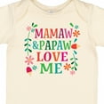 thumbnail image 4 of Inktastic Mamaw and Papaw Love Me Girls Baby Bodysuit, 4 of 5