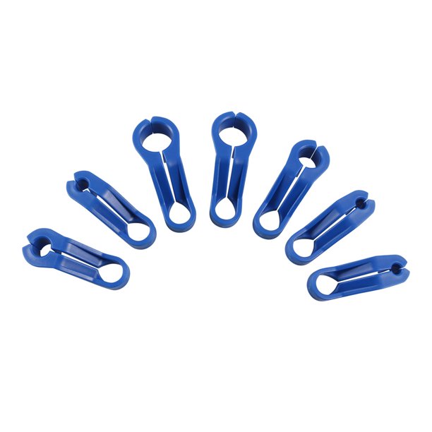 Riwesomey Juego de herramientas de aire acondicionado de 7 piezas, removedor de herramientas de desconexión de combustible portátil pequeño azul en Vehículos, repuestos y accesorios Mis