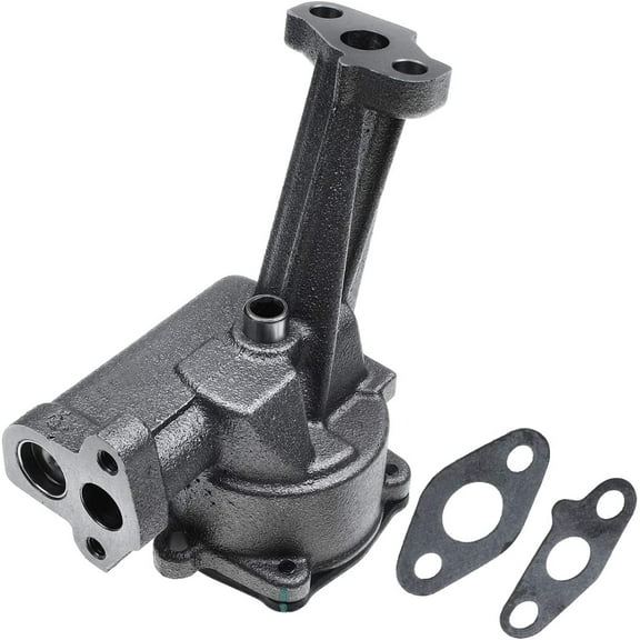 A-Premium High Volume Oil Pump with Gasket Compatible with Ford F-100, F-150, F-250, F-350, Mustang, E-100/E-150/E-250/E-350 Econoline Club Wagon, Bronco & Lincoln Continental, 5.8L