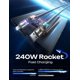 thumbnail image 4 of Cable de carga LISEN USB C a USB C, 240 W, 4 en 1, 10 pies, para iPhone, 4 of 7