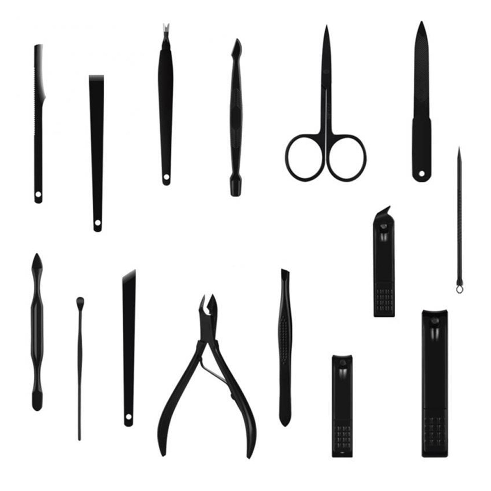 15-in-1 nail tools nail clippers scissors tweezers nail set nail care nail clippers earmuffs (with box) nail shop
