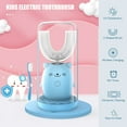 thumbnail image 3 of Mistaha Kids Electric Toothbrush Waterproof 3 Levels U-Shaped 360 Degree, 3 of 8
