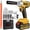 Yellow, variant on Cordless Impact Wrench, UNTIMATY 1/2 inch Brushless Impact Gun, Max Torque 320 Ft-lbs（430N.m） Impact Wrench with 21V Brushless Motor, with 3.0Ah Li-ion Battery & 7 Sockets,Yellow