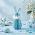 thumbnail image 2 of Easter Bunny Figurine Wood Rabbit Table Centerpiece Detachable Sturdy Decor for Mantel Shelf Tray Display, 8.66" Bunny Easter Basket Stuffers, 2 of 9