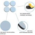 thumbnail image 3 of 16 Pack Round Self Adhesive Glides for Chair Legs, Wooden Floor Glides, 3 of 5