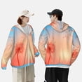thumbnail image 4 of Kdxio The Sunset of Dandelion Print Women Men Sun Protection UPF 50+ Jackets Zip Up Long Sleeve Hoodie Hiking Lightweight with Pockets, 4 of 7