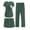 Dark Green, variant on Nursing Pajamas Maternity Lounge Set Postpartum Outfits Breastfeeding Shirts Pregnancy Shorts & Pants