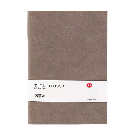 CMrtew Blank Journal Notebook, 192 Pages, A5 Medium Size (5.7'' x 8.3''), Leather Hardcover, 100 GSM Thick Paper, for Sketching, Drawing, Painting