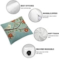 thumbnail image 4 of BANET Throw Pillow Covers with Oil Painting Tree Floral Nature Style, Square Pillowcases for Spring Fall Summer Christmas, Decorative Home Decor Sofa Cushion Chair Bed White, 4 of 5
