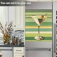 thumbnail image 3 of Yayeee Magnetic Dishwasher Cover for The Front Decoration Home Kitchen Machine Sticker Protector, Colorful Martini, 3 of 6