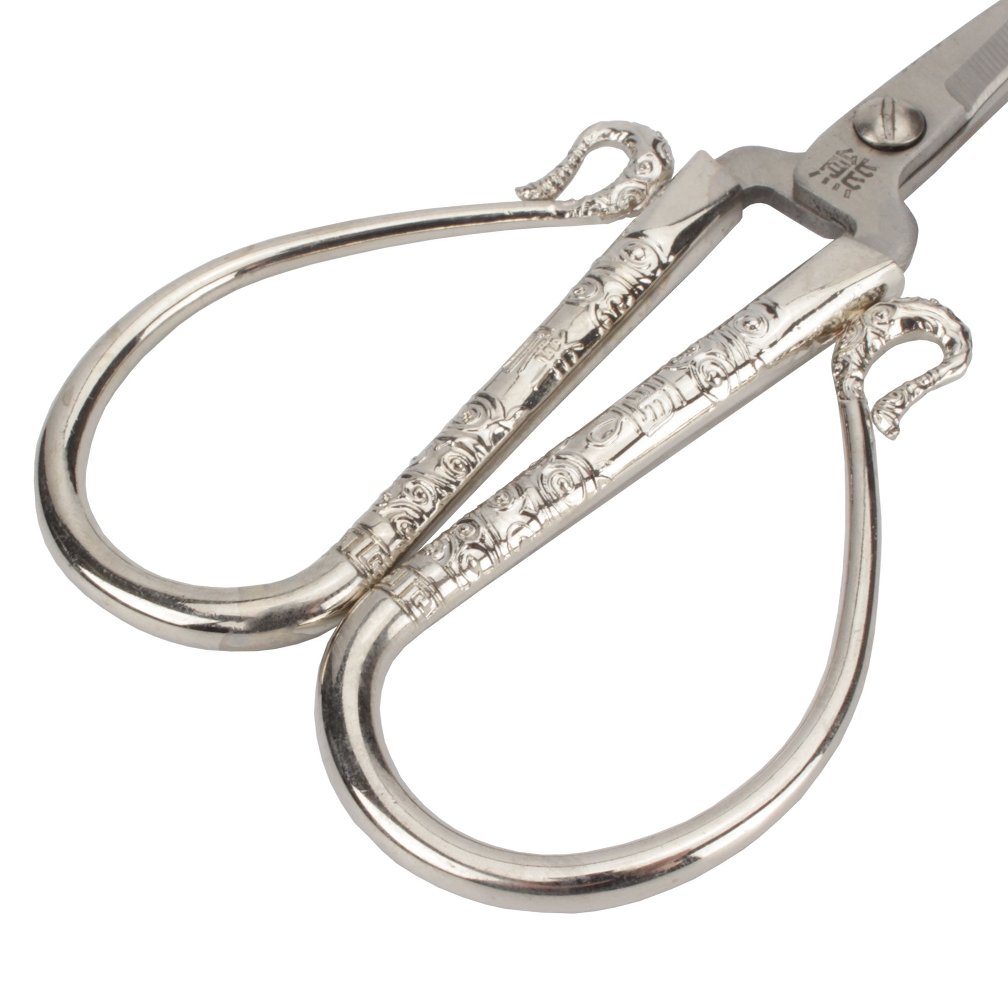 JubileeYarn Classic Chinese Small Embroidery Craft Scissors - Silver - 3 Scissors
