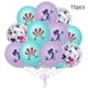thumbnail image 3 of Globos de conchas marinas, globos de mylar de aluminio de conchas marinas multicolores para baby shower, cumpleaños, suministros de decoración para fiestas con temática del océano, 3 of 6