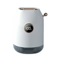 thumbnail image 2 of Mistaha Dual Spray Nozzle Aroma Diffuser Humidifier 3 Levels Adjustable Mist Modes with B-attery Cell Display 500ML Big Capacity Water T-ank USB Type C C-harging Port Powered Operated Portable Home, 2 of 8
