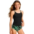 thumbnail image 3 of shoper Swim suits for Girls 12-14 years Girls Two Piece Swimwear with Adjustable Bikini Top and Skirt Tankini for Beach Pool Comfortable Cute Design Mint Green 15-16Years, 3 of 7