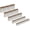 Assembly--2500pcs, variant on 18 Gauge Brown T- Brad Nails,Galvanized 18 GA Nails AssortedSuitable for Brand of 18 Gauge for Pneumatic, Electric Brad Nailer (5/8"+1"+1-1/4"+/4",1600-PACK)