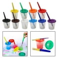 thumbnail image 3 of 10 Piezas Tazas de Pintura a Prueba de Derrames Sunnimix Vasos de pintura a prueba de derrames para niños, 3 of 7