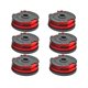 thumbnail image 1 of Bobinas para Cortabordes WETOOLPLUS Paquete de 6 0.065'' Compatible con Hyper, 1 of 7