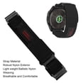 thumbnail image 3 of Nylon Replacement Band, Nylon Watch Band 26mm Adjustable Compatible  for Sports Watch Black,OD Green,Gray, 3 of 7