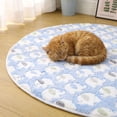 thumbnail image 3 of Reusable Puppy Pads, All-Season Washable Dog Pee Mat for Cats, Absorbent Leak-Proof Quick-Dry Floor Protector, Soft Crate Liner, Machine Washable(XL,Blue), 3 of 4