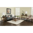 thumbnail image 7 of Linon Charlotte Console Table, Brown, with Shelf, 7 of 7