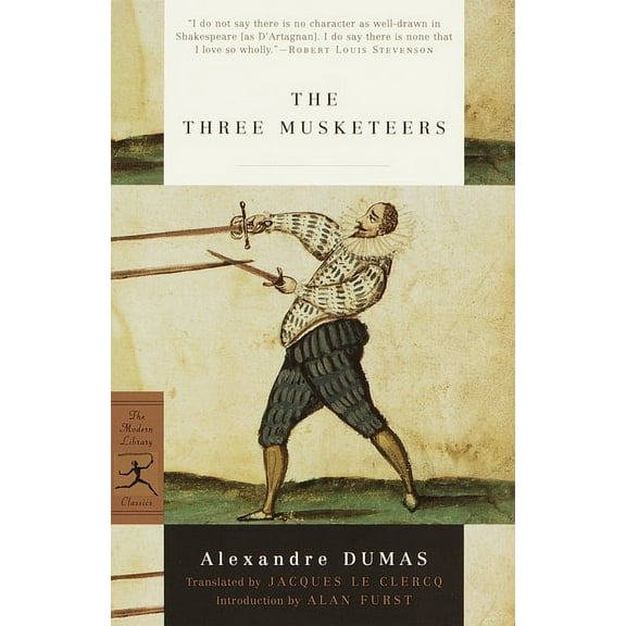 Modern Library Classics The Three Musketeers, (Paperback)