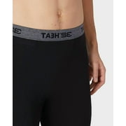 32 Degrees Heat Mens Base Layer Pant 2-Pack in Black, L