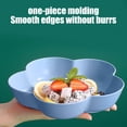 thumbnail image 4 of shyuyusa 5pcs Dining Plate Set with Base, Household Desktop Food Storage Tray, 4 of 6